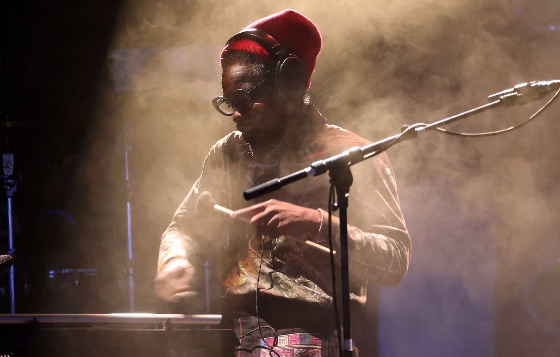 Le rappeur Andre 3000 du groupe Outkast se produit sur scène lors du ONE Musicfest 2016 à l’Amphithéâtre de Lakewood.