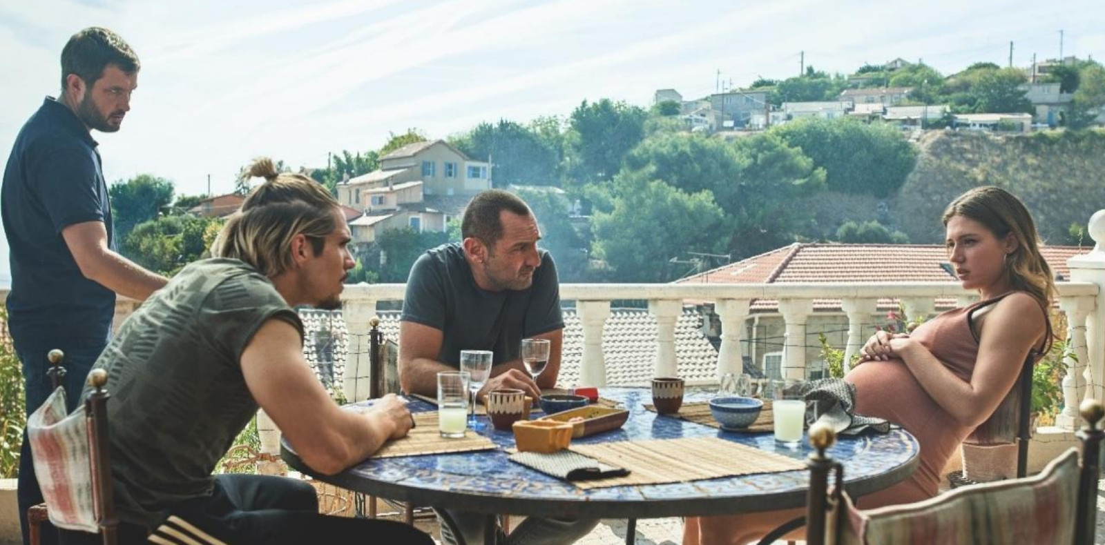 Bac Nord : Photo Gilles Lellouche, Adèle Exarchopoulos, François Civil, Karim Leklou.