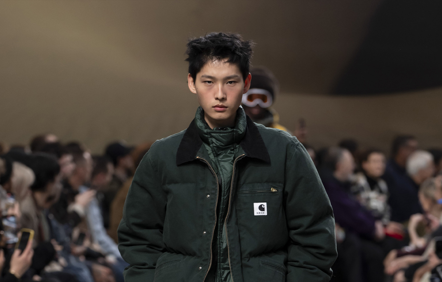 Le défilé Sacai automne-hiver 2025-2026.