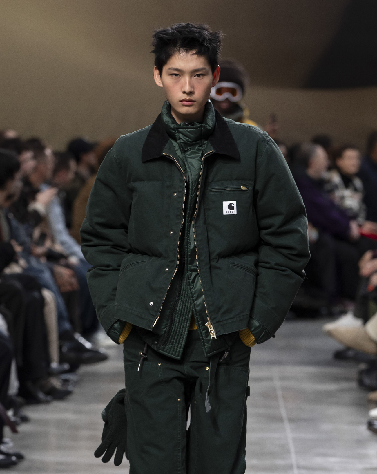 Le défilé Sacai automne-hiver 2025-2026.