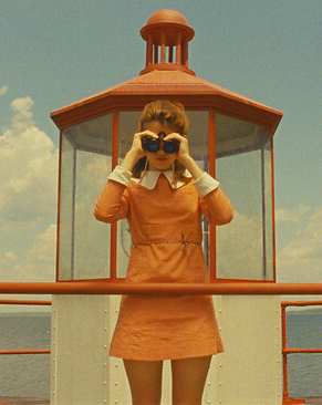 Kara Hayward dans le film Moonrise Kingdom (2012) de Wes Anderson. Image tirée du film © DR.