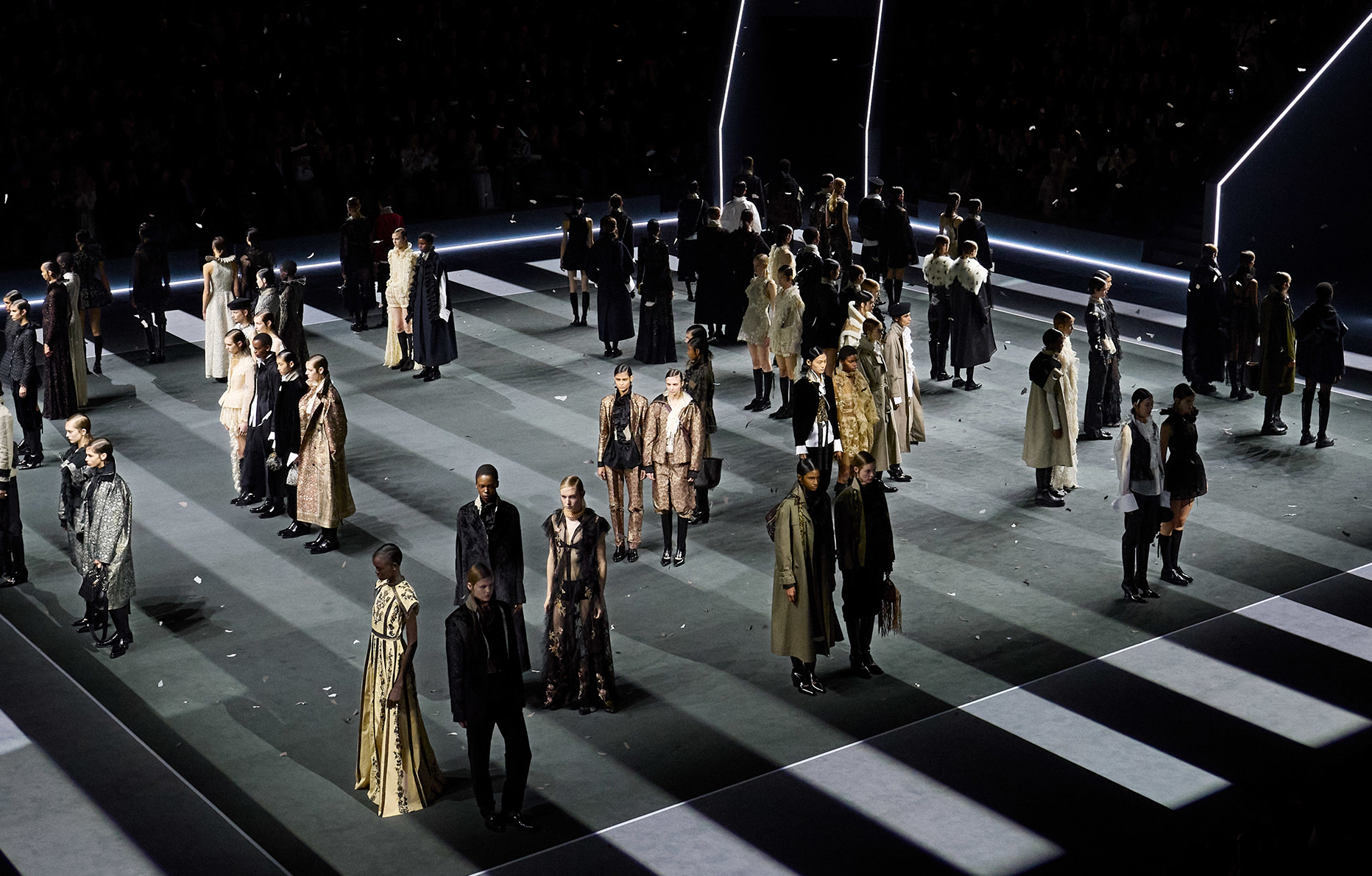 Le final du défilé Dior automne-hiver 2025-2026