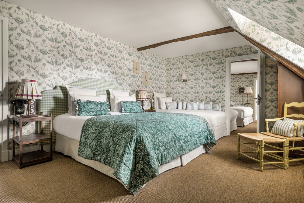 Vue d'une suite de la Ferme de l'Abbaye.