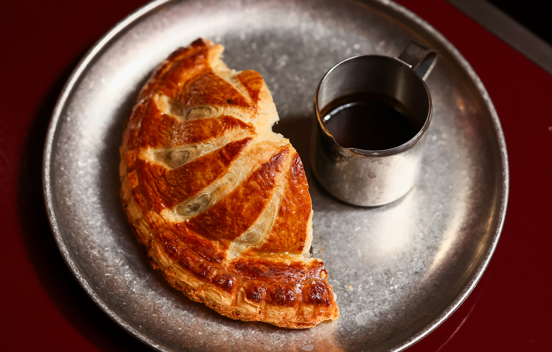 pithiviers aux champignons de Maslow Temple dans le 3eme à Paris